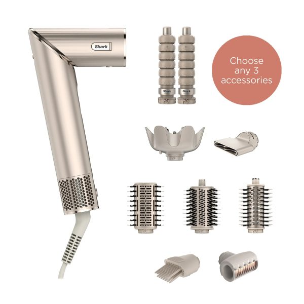Shark FlexStyle Build Your Own Air Styling & Hair Drying System - Stone
